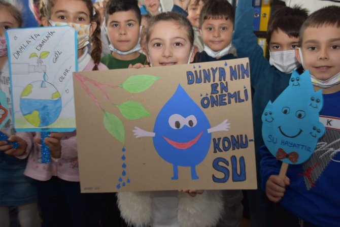 Öğrencilerden Su Günü Duyarlılığı
