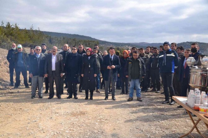 Kargı’da 250 Fidan Toprakla Buluştu