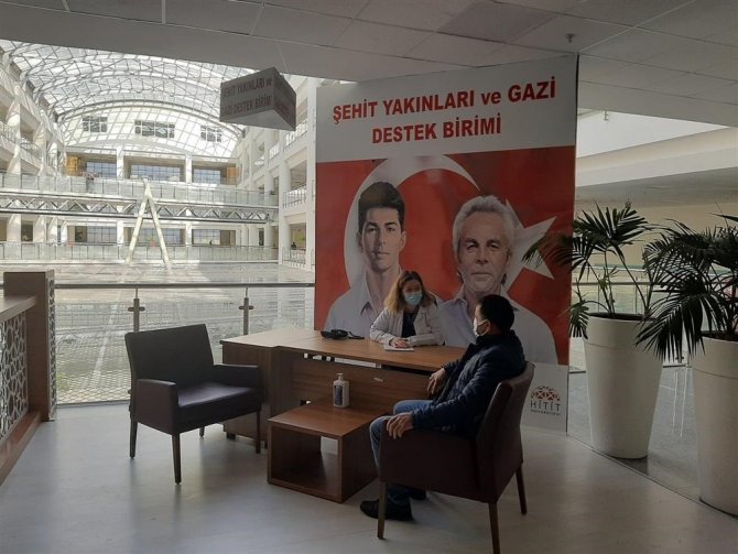 Çorum’da Şehit Yakınları Ve Gazi Destek Birimi Oluşturuldu