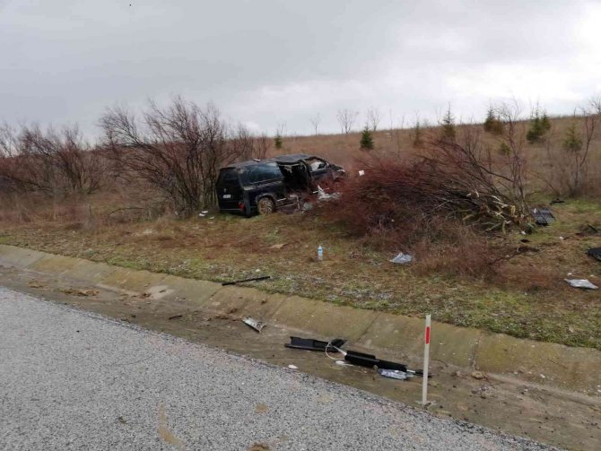 Kırklareli’nde Trafik Kazası: 1 Ölü, 6 Yaralı