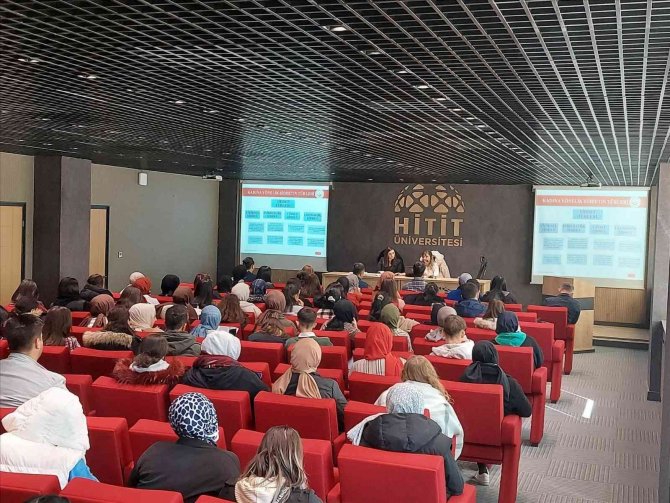 Sungurlu Myo’da Kadına Şiddet Konulu Konferans