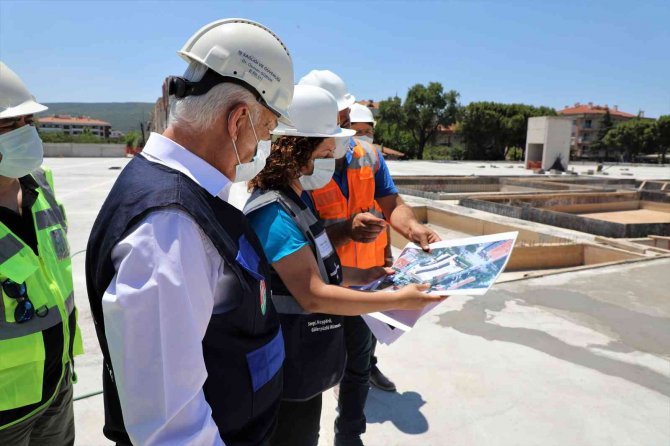 Menteşe Kent Meydanı Tamamlandı