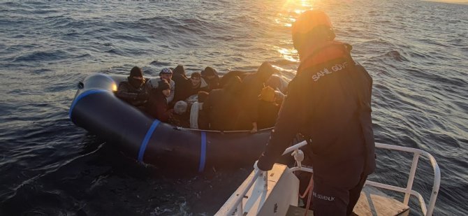 Bodrum’da 35 Düzensiz Göçmen Kurtarıldı