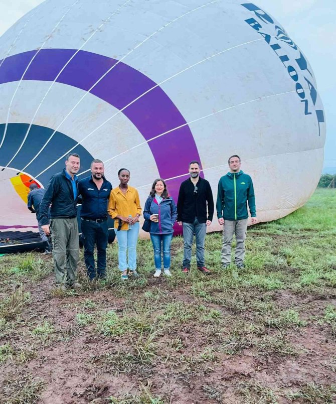 Kapadokya Balonları Ruanda’da Havalandı