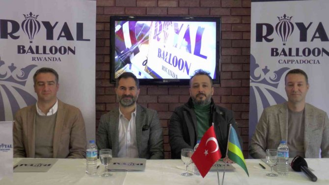Kapadokya Balonları Ruanda’da Havalandı