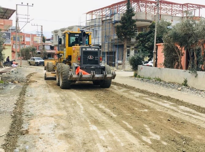 Samandağ’da Üst Yapı Çalışmaları