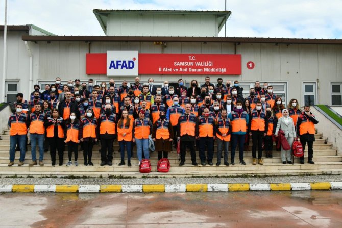 Samsun’da Muhtarlar Afad Gönüllüsü Olacak