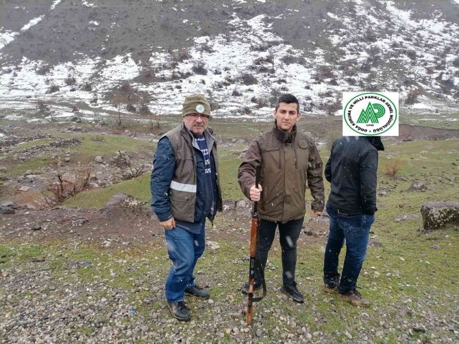 Siirt’te Kaçak Avcılık Yapan Şahıs Hakkında İdari İşlem Yapıldı