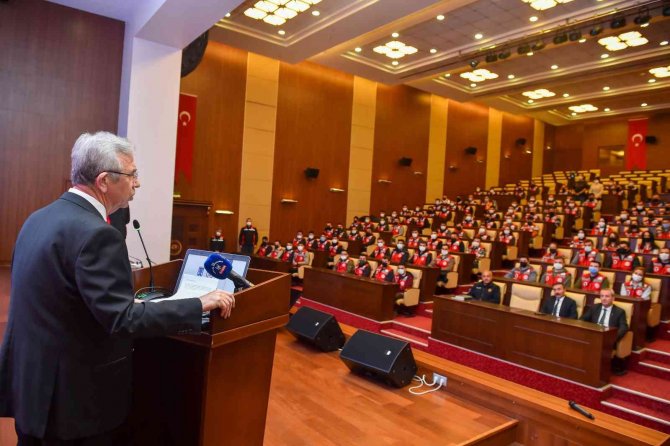 Başkan Yavaş 150 Yeni İtfaiye Memuru İle Bir Araya Geldi