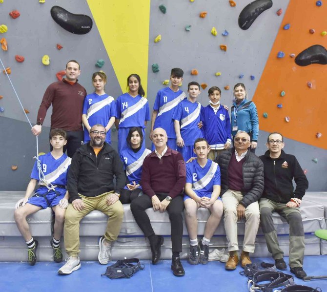 Osb Koleji Tırmanma Takımı’ndan Antalya Birinciliği