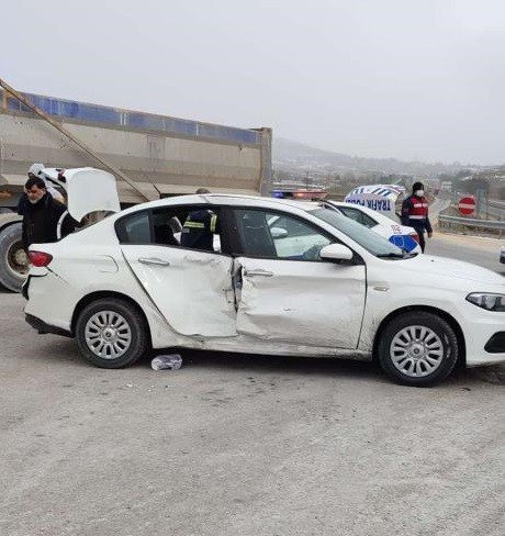 Bilecik’te Trafik Kazası; 2 Yaralı