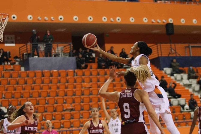 Bitçi Kadınlar Türkiye Kupası: Çukurova Basketbol Mersin Yenişehir Belediyesi: 81 - Hatayspor: 58