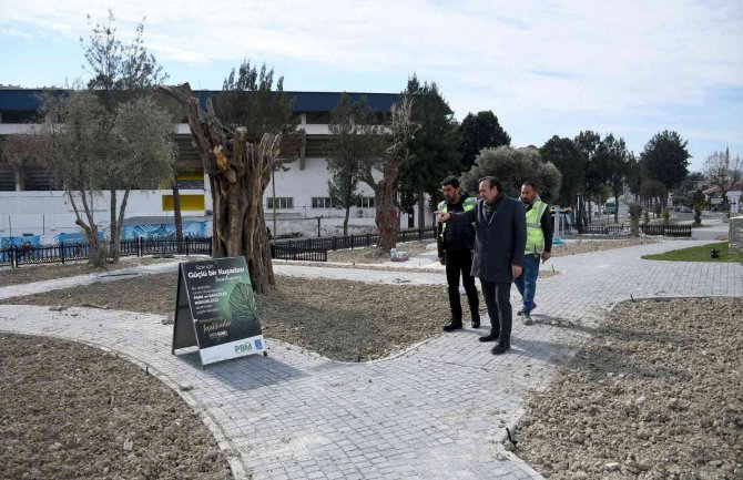 Kuşadası’nda Futbol Temalı Parkta Sona Yaklaşıldı