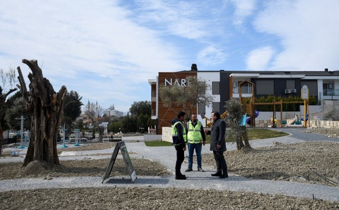 Kuşadası’nda Futbol Temalı Parkta Sona Yaklaşıldı