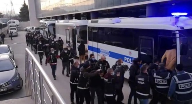 Termal Dronlu Büyük Uyuşturucu Operasyonu : 63 Tutuklama