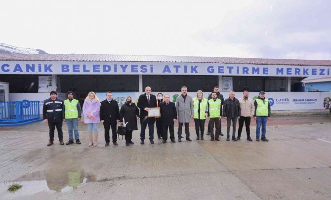 Canik ‘Sıfır Atık Belgesi’ Almaya Hak Kazandı