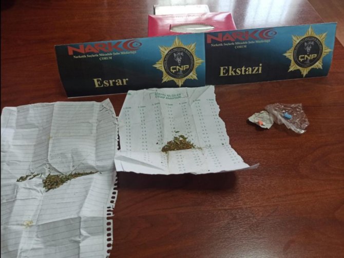 Çorum’da Uyuşturucu Operasyonu: 2 Tutuklama