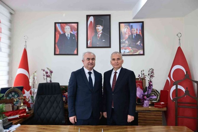Başkan Zolan’dan Mhp İ̇l Başkanı Garip’e Ziyaret