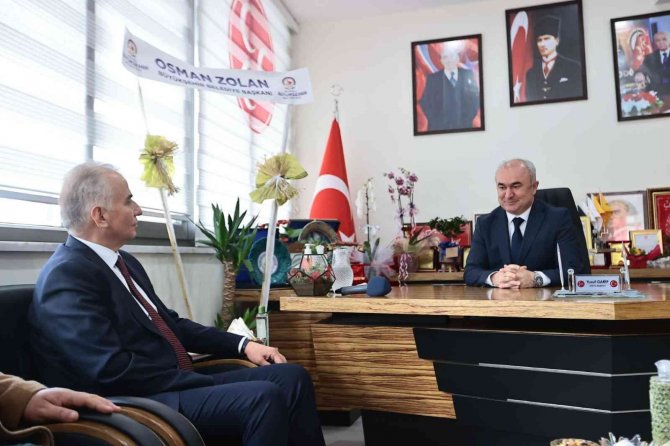 Başkan Zolan’dan Mhp İ̇l Başkanı Garip’e Ziyaret