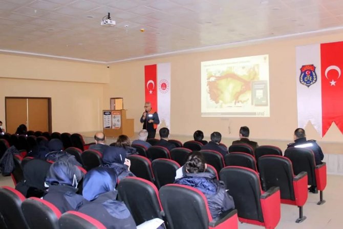 Elazığ’da Afet Farkındalık Eğitimi