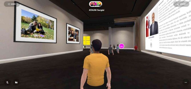 Atatürk Üniversitesi’nden Metaverse Evreninde İlk Ders