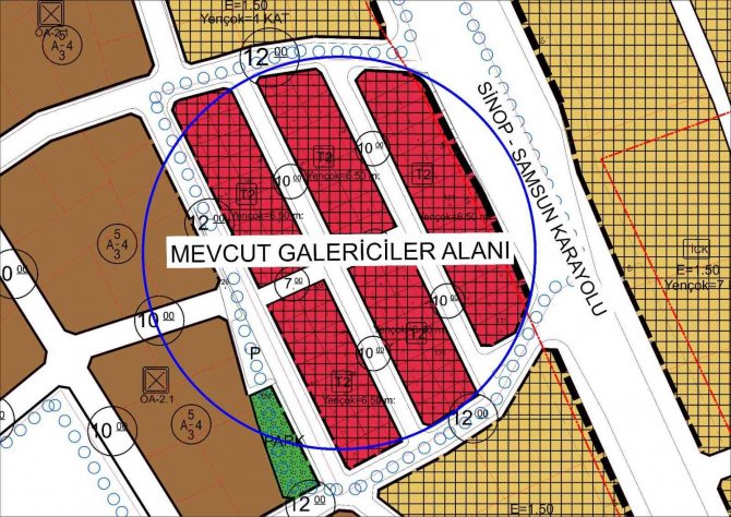 Bafra, Yeni Galericiler Sitesine Kavuşuyor