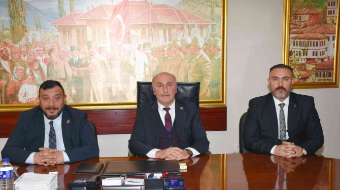 Karabük Merkez Mahalle Muhtarlarından Başkan Sözen’e Ziyaret