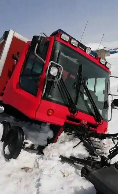 Kars’ta Paletli Ambulans Yan Yattı