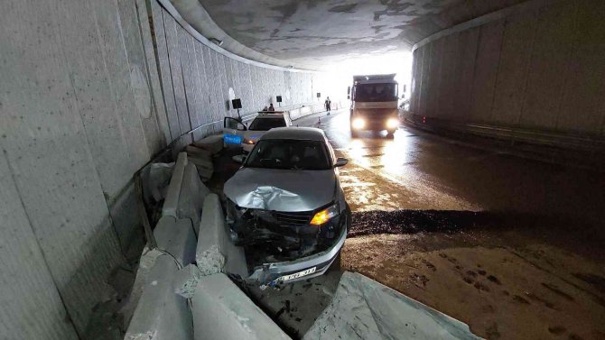 ’Ucube’ Alt Geçitte Yine Kaza: 1’i Bebek 2 Yaralı