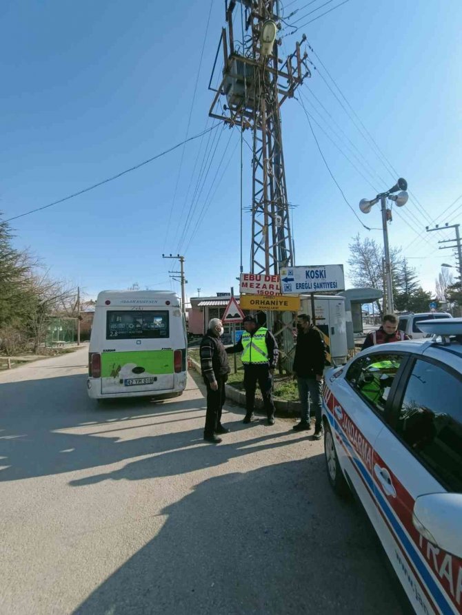 Ereğli’de Sivil Jandarma Trafik Timleri Görev Başında