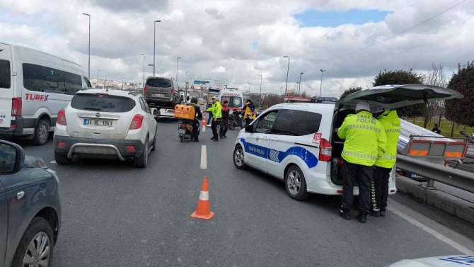 Küçükçekmece E-5’te Feci Kaza: Hafriyat Kamyonunun Altında Metrelerce Sürüklendi