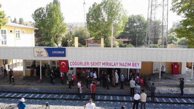 Kütahya’da Kurtuluş Savaşı Kahramanlarından Şehit Yarbay Nazım Bey’e Vefa