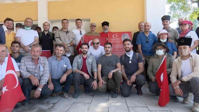 Kütahya’da Kurtuluş Savaşı Kahramanlarından Şehit Yarbay Nazım Bey’e Vefa