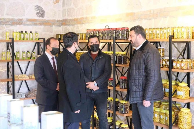 Mut’tan Hollanda’ya Zeytin Ve Yöresel Ürün İhracatı