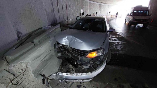 ’Ucube’ Alt Geçitte Yine Kaza: 1’i Bebek 2 Yaralı