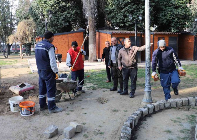 Başkan Akın Çalışmaları Yerinde İnceledi