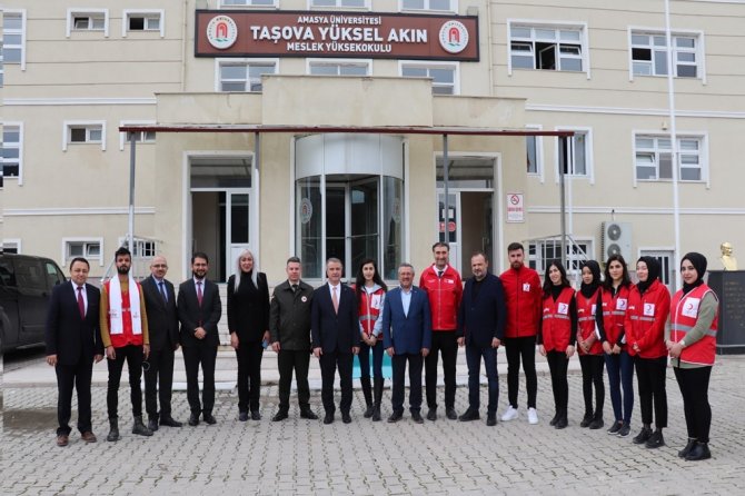 Taşova Myo’da İhtiyacı Olan Öğrenciler İçin ‘Kızılay Butik Şubesi’ Açıldı