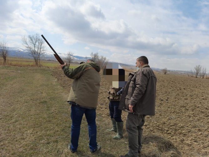Kaçak Avcı Suçüstü Yapıldı
