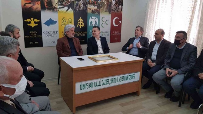 Başkan Hızlı’dan Şehit Yakınları Ve Gazilere Ziyaret