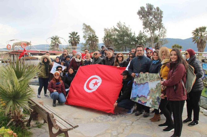 Tunus’lu Deniz Koruma Ekibi Muğla’da