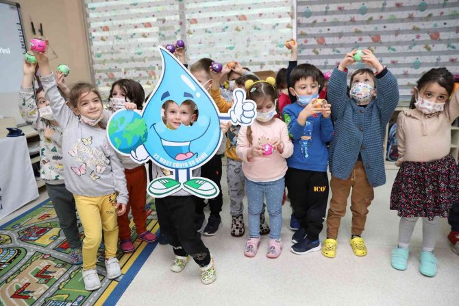 Kreş Öğrencilerine Suyun Önemi Anlatıldı