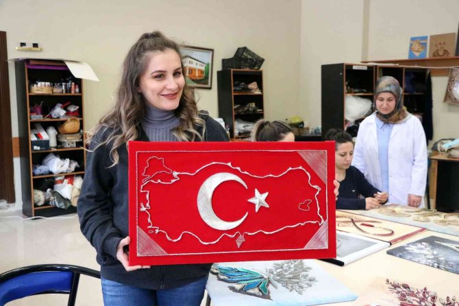 Osmanlı Sanatı ‘Filografi’ Yozgatlı Kadınların Ellerinde Yeniden Hayat Buluyor