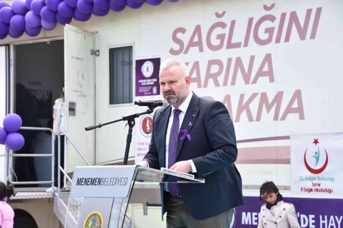 "Menemen’de Hayata Zaman Tanı" Sloganıyla Kanser Taramaları Başladı