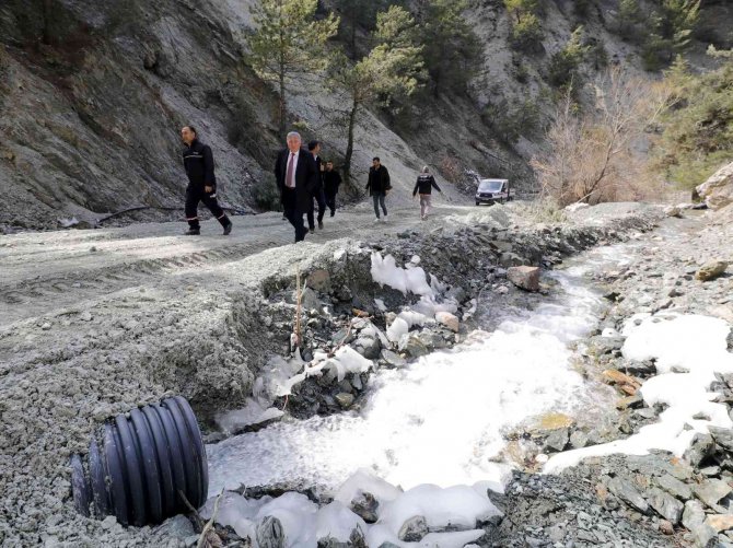 Honaz Kirazının Kalitesini Arttırmak İçin Tarımsal Sulama Yatırımlarına Hız Verildi