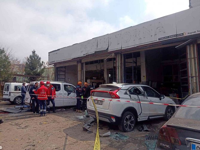 Sanayi Sitesi Esnafı Patlama Anını Anlattı: “Böyle Patlama Ancak Savaşlarda Olur”