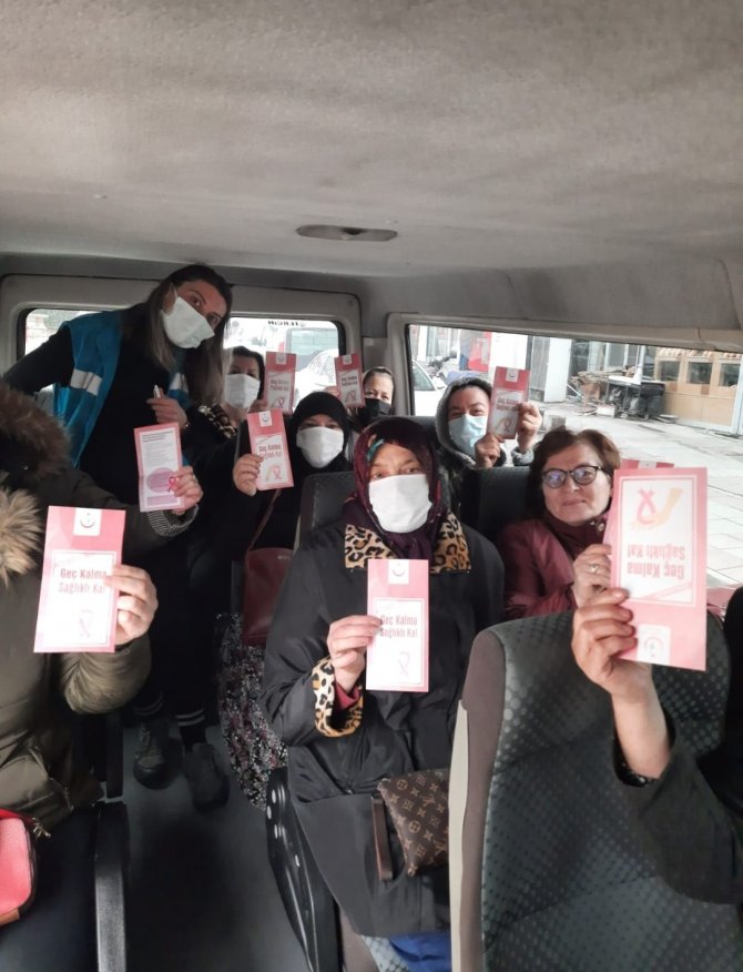 Köylerde Kanser Eğitimi Veriliyor