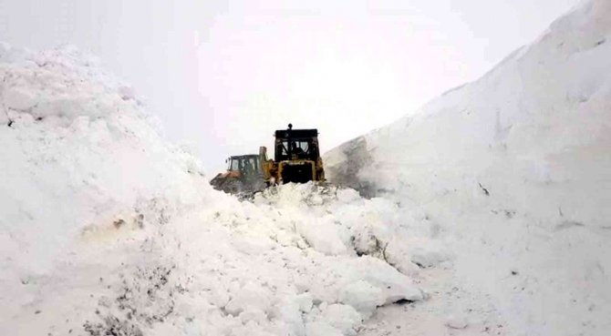 Siirt’te Kar Yağışı Nedeniyle 53 Köy Yolu Ulaşıma Kapandı