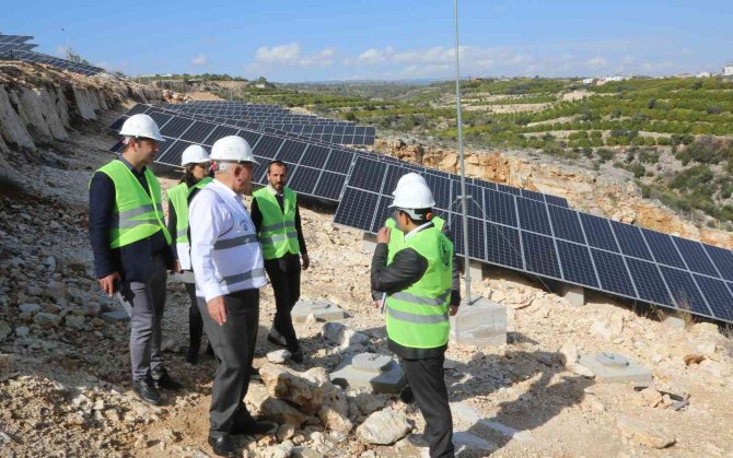 Atıl Taşlık Arazi Güneş Enerjisi İle Değerlendirildi, Elektrik Giderleri Sıfırlandı