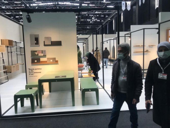 Mobilya Fuarındaki İlginç Tasarımlar Dikkat Çekti