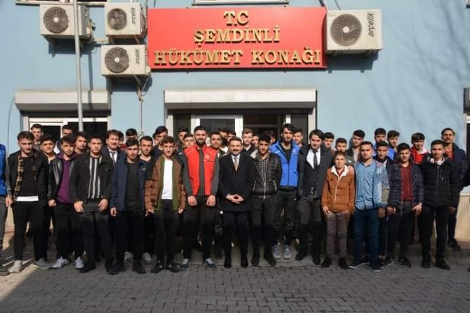 Şemdinlili Gençlerin Çanakkale Yolculuğu Başladı